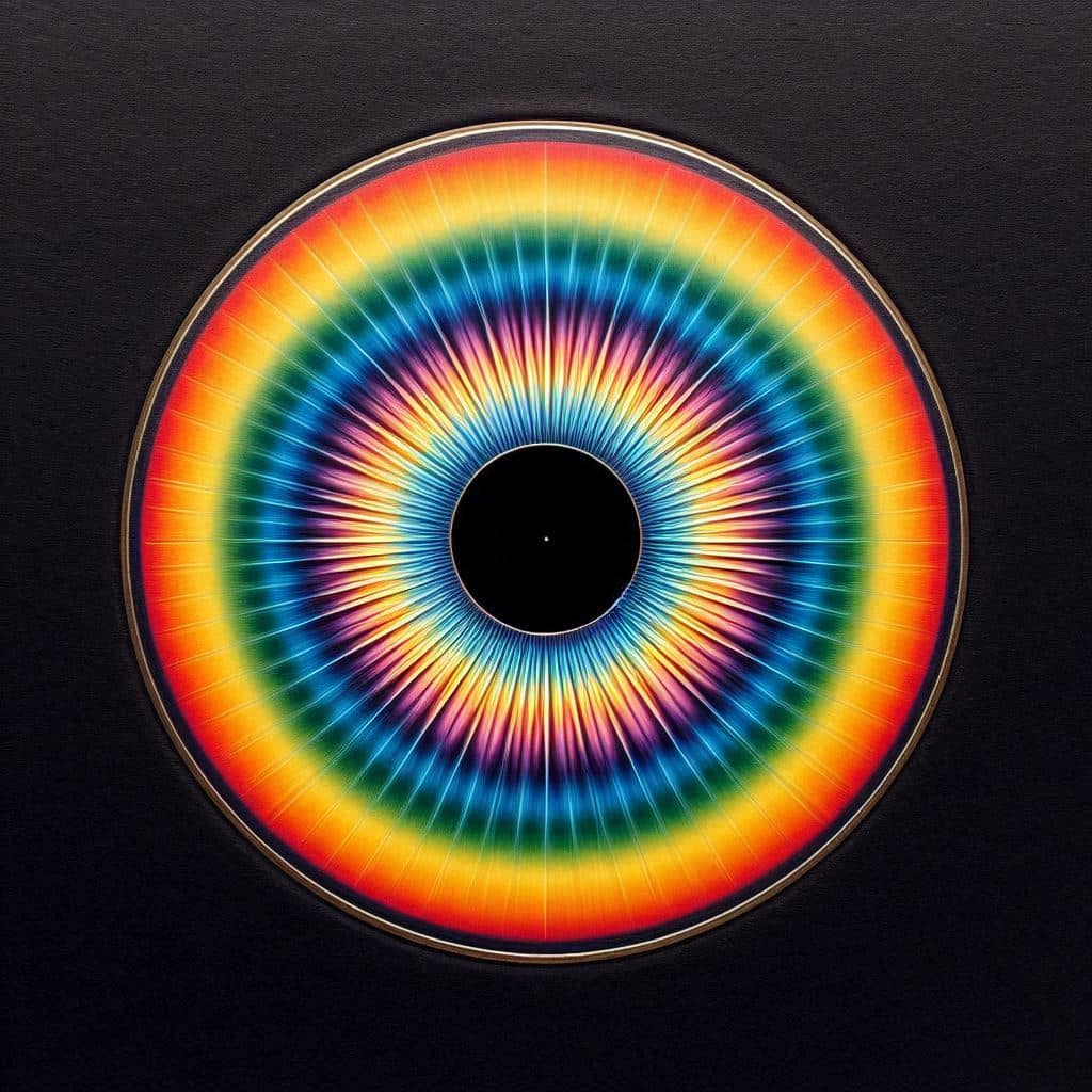 rainbow eye